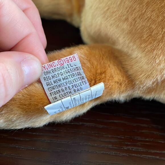 Humphrey the Camel Vintage Ty Beanie Buddy Original 1998 Excellent Condition NWT - Picture 9 of 11